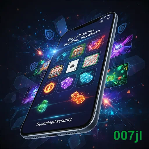 Mobile player enjoying casino games on 007jl platform
